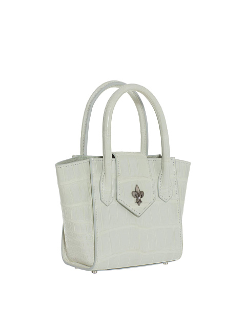 Белая сумка из кожи крокодила, 2