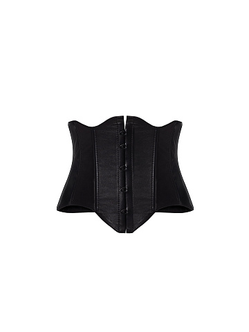 Черный кожаный корсет, 1