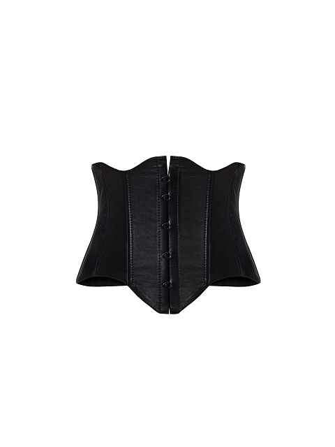 Черный кожаный корсет, 1