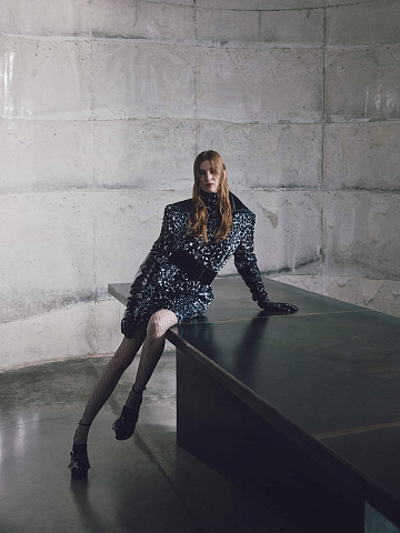 Платье-миди и панбархата, 2