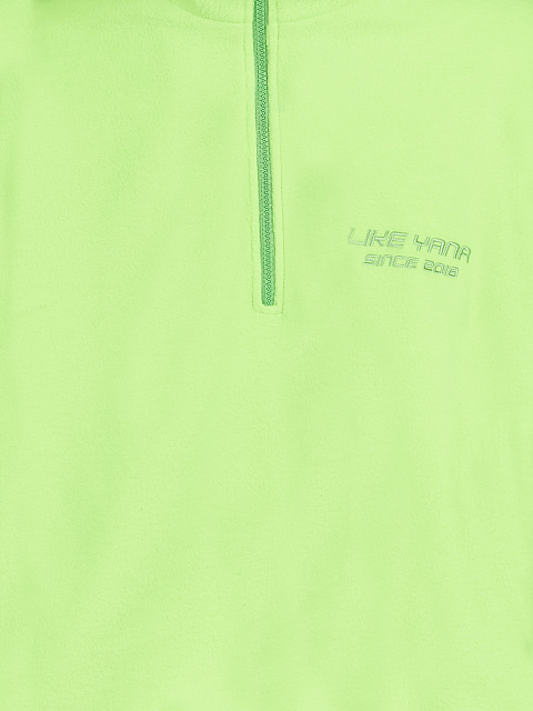 Салатовый флисовый костюм с вышивкой, 4