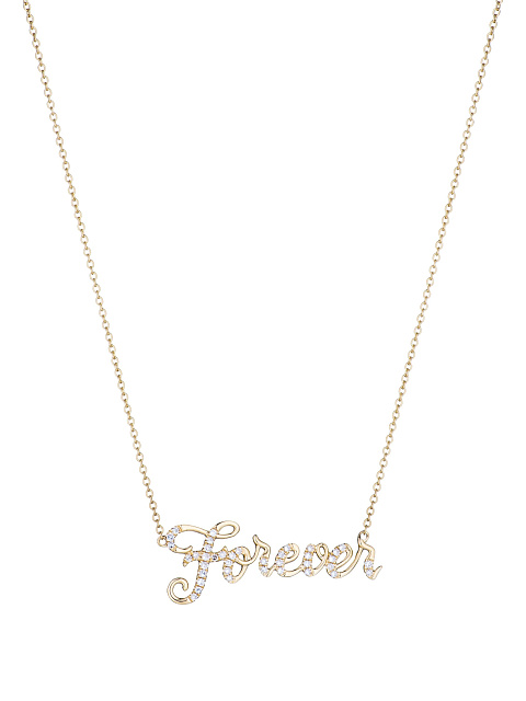 Колье с кулоном "Forever" , 1 Колье с кулоном "Forever" , 1