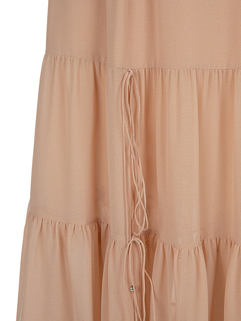 Розовый комплект из платья-миди и блузки, 5 Розовый комплект из платья-миди и блузки, 5