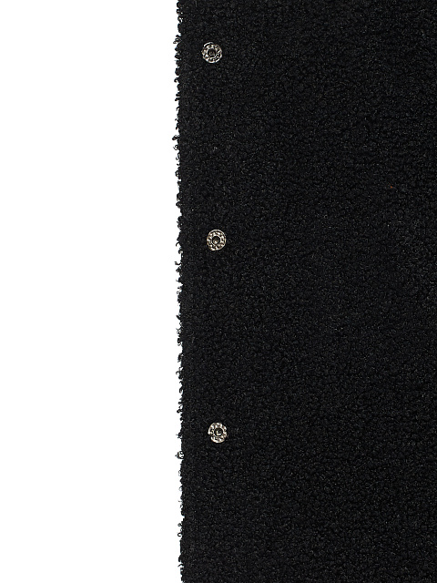 Черно-коричневая рубашка в клетку с подкладкой из искусственного меха, 5