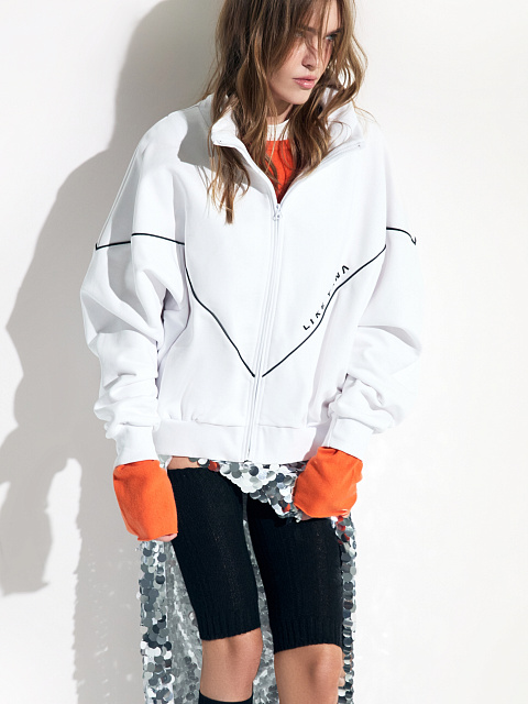 Серебристая юбка-макси в крупных пайетках, 2 Серебристая юбка-макси в крупных пайетках, 2