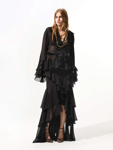 Блузка из шифона, 4