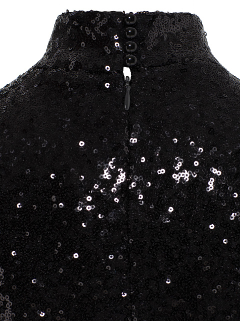 Платье-мини с цветочной вышивкой, 8