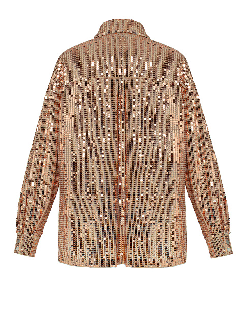 Розовая рубашка в пайетках, 2
