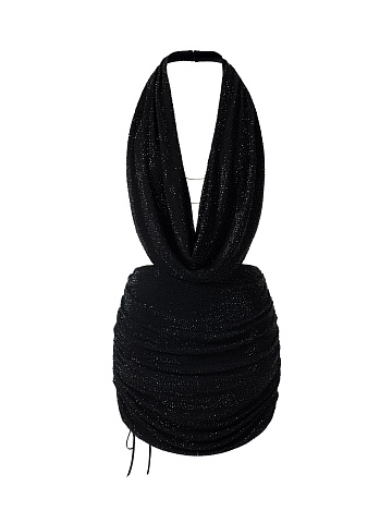 Черное платье-мини, 1