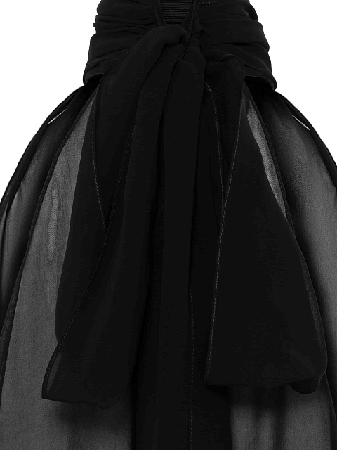 Черный топ из шифона, 3 Черный топ из шифона, 3