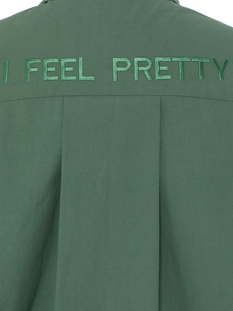 Зеленая хлопковая рубашка, 4