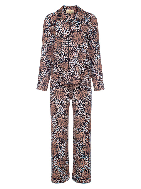 Леопардовая пижама из вискозы, 1 Леопардовая пижама из вискозы, 1