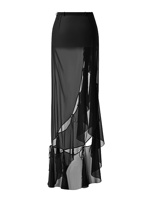 Юбка-макси из шифона, 2