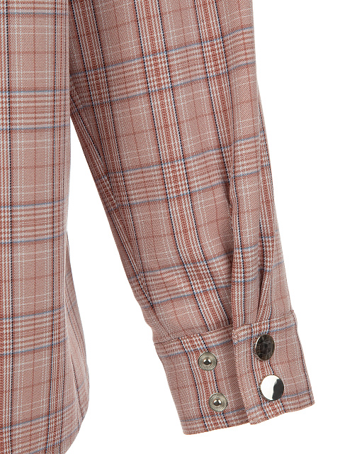 Розовая рубашка в клетку, 4