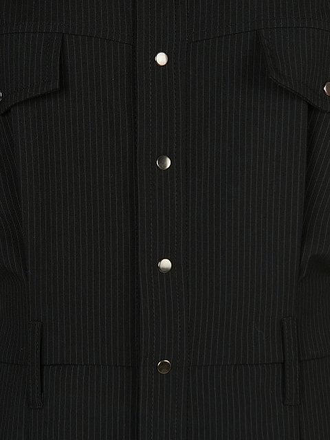 Черный комбинезон в полоску, 3