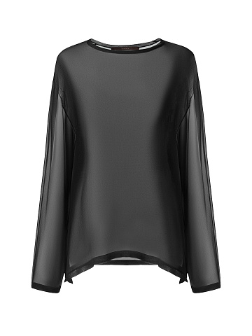 Лонгслив из шифона, 1