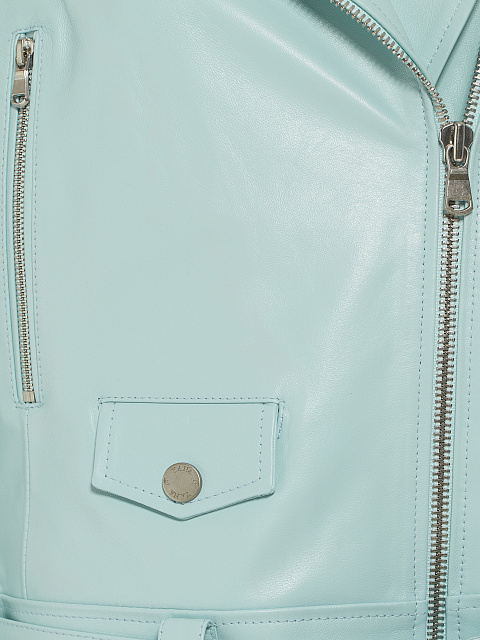 Голубой кожаный жилет, 3