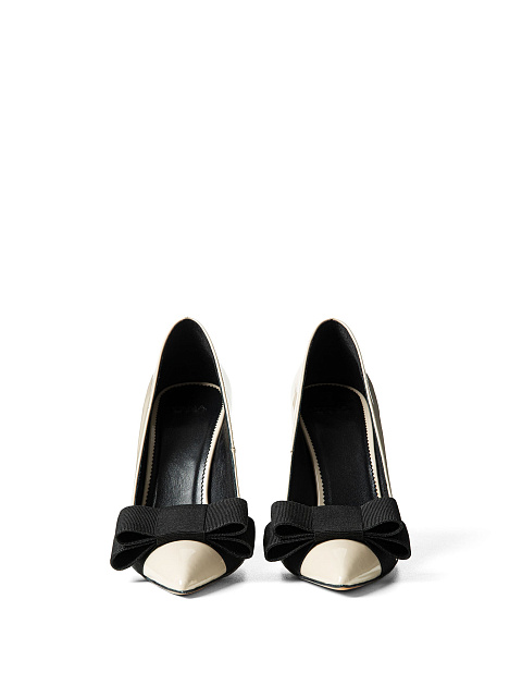 Светло-бежевые туфли-лодочки, 3