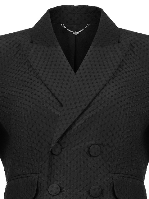 Черный костюм-двойка из тафты, 3 Черный костюм-двойка из тафты, 3