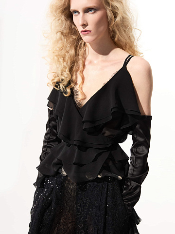 Топ из шифона, 2