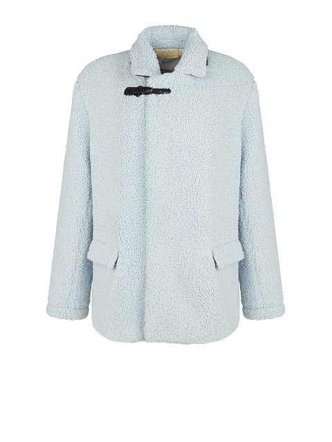 Голубой жакет из эко-меха, 2 Голубой жакет из эко-меха, 2
