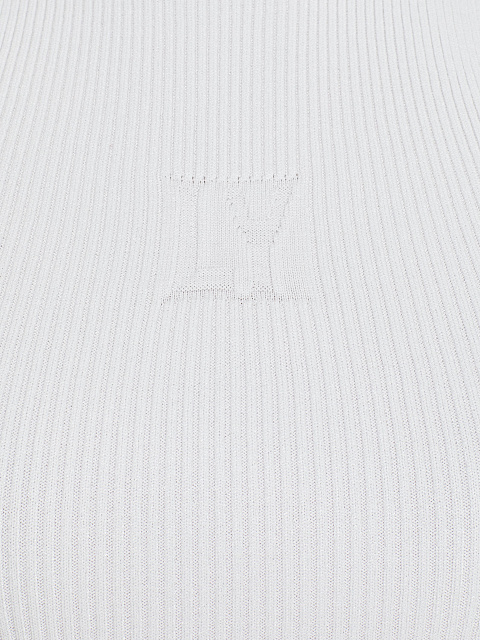 Белый укороченный топ-лапша, 3 Белый укороченный топ-лапша, 3