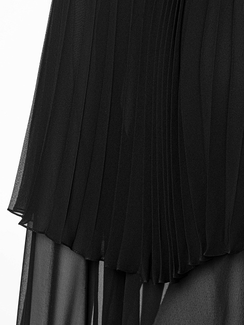 Черная блузка из шифона, 5 Черная блузка из шифона, 5