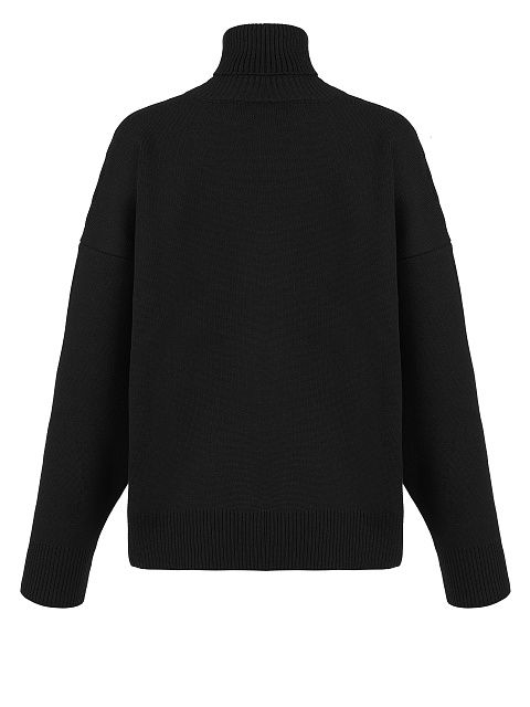 Черный оверсайз свитер "Я ОК", 2 Черный оверсайз свитер "Я ОК", 2