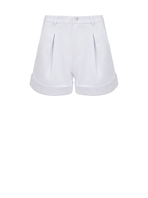 Белые шорты из денима, 1