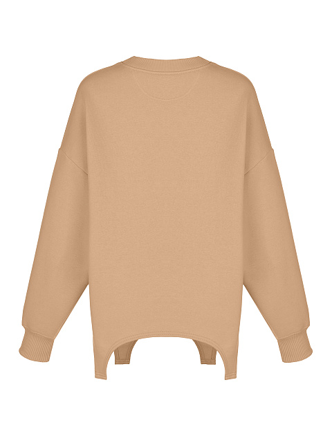 Темно-бежевый свитшот Bad Girls Club, 2