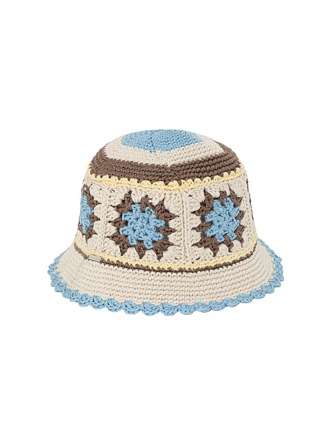 Вязаная панама в технике кроше, 3