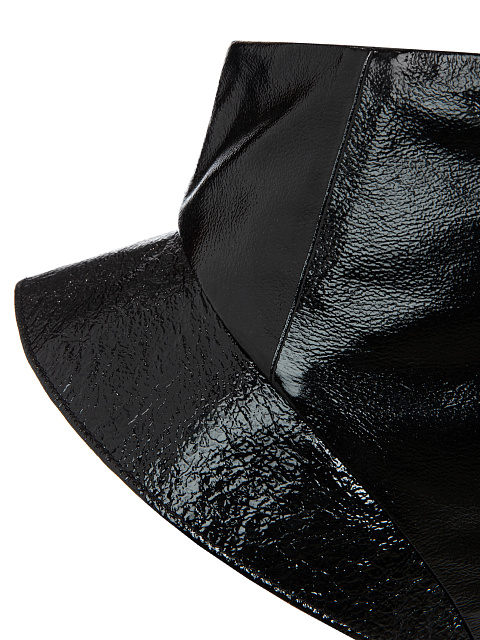 Черные шорты из лаковой кожи, 4