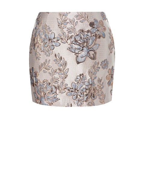 Костюм из парчи с цветочным узором , 3