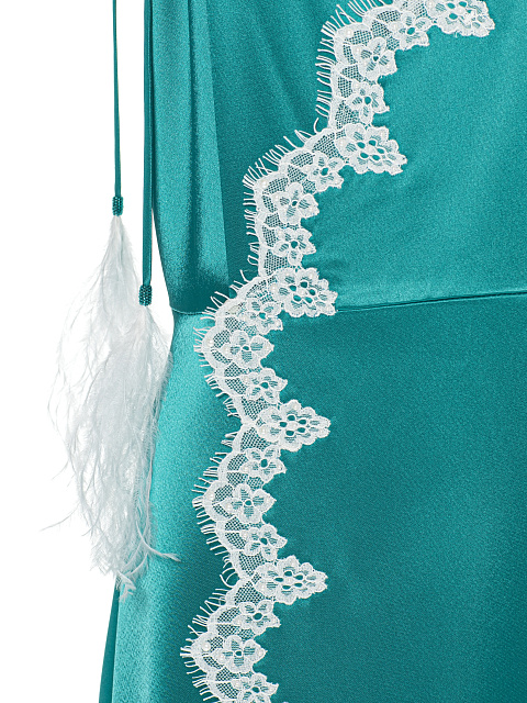 Платье-миди с кружевом, 3