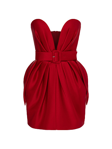 Красное платье-мини, 1