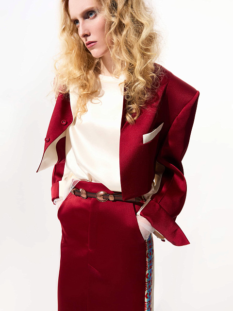 Жакет из дюшеса, 2