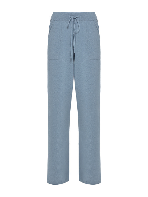 Голубой костюм из кашемира Hot Girls Club, 3