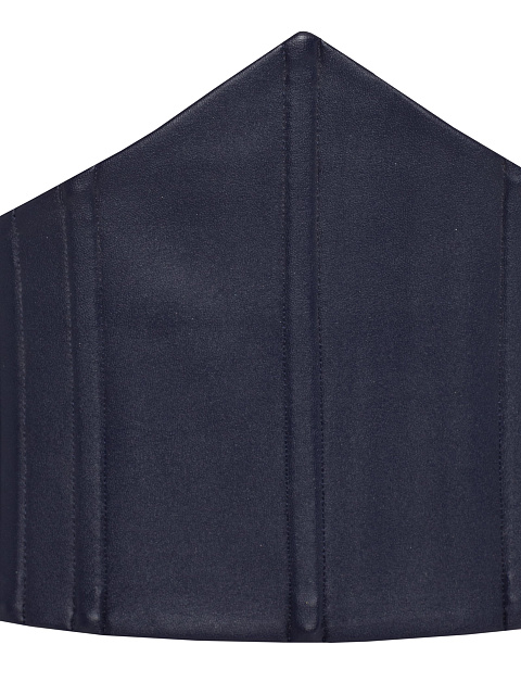 Темно-синий кожаный корсет, 3