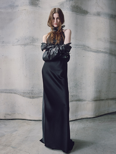 Платье-макси из шелка, 2