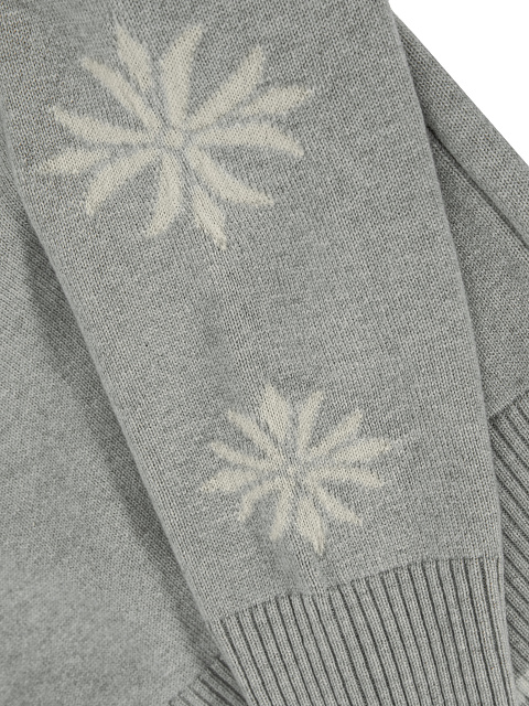 Серый свитер из шерсти, 3