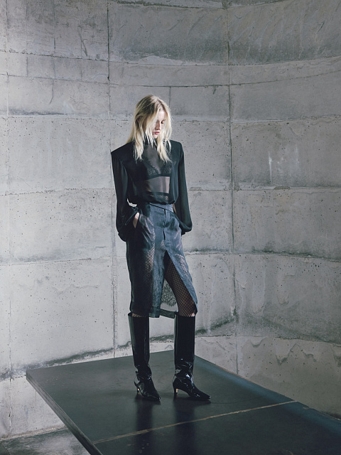 Юбка из органзы, 3