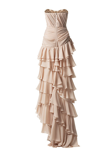 Платье-макси из шифона, 2