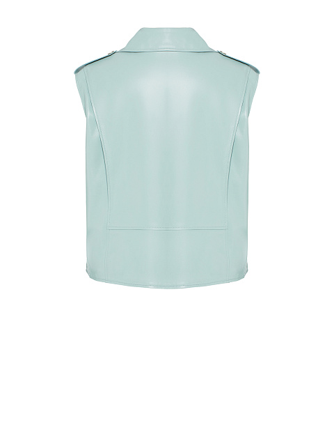Голубой кожаный жилет, 2