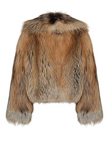 Шуба из меха лисы, 2