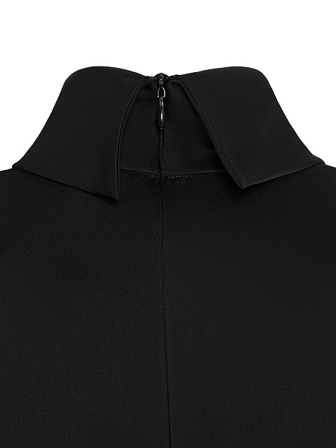 Черная блузка из шелка, 4 Черная блузка из шелка, 4