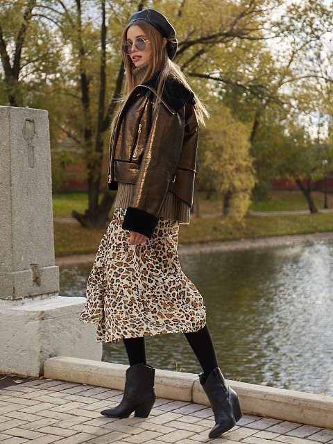 Бронзовая куртка из овчины, 8