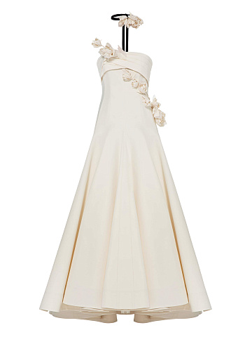 Платье-макси из тафты, 1