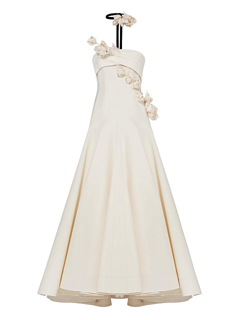 Платье-макси из тафты, 1