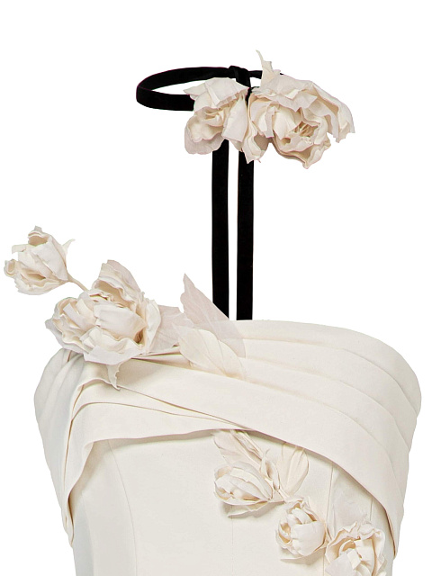 Платье-макси из тафты, 4