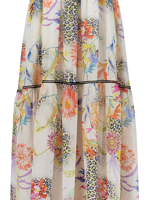 Белое шифоновое платье-макси, 3 Белое шифоновое платье-макси, 3